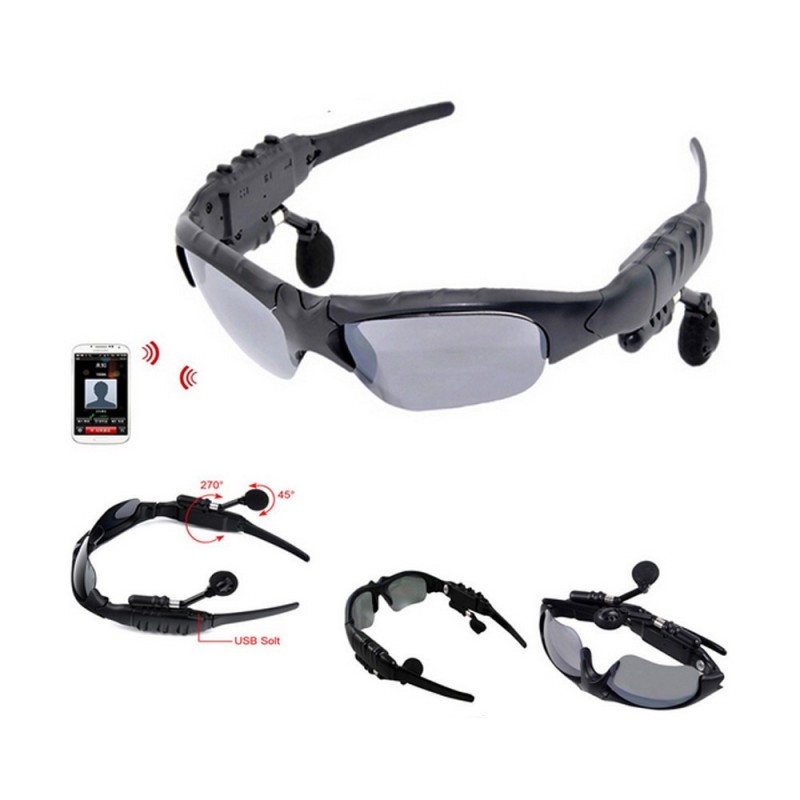 okulary ze słuchawkami z zestawem słuchawkowym Bluetooth
